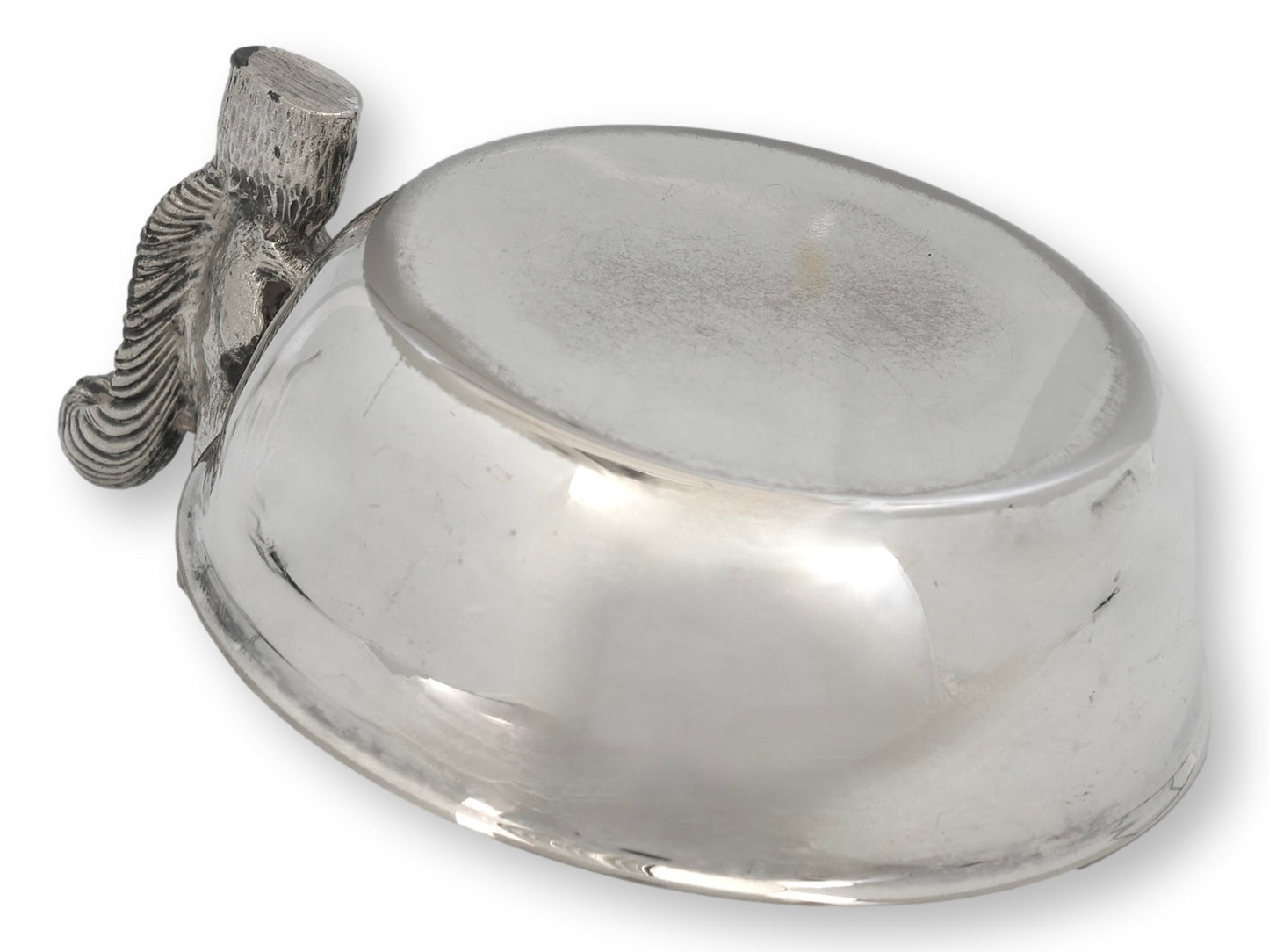 Midcentury English Silverplate Squirrel Trinket Dish