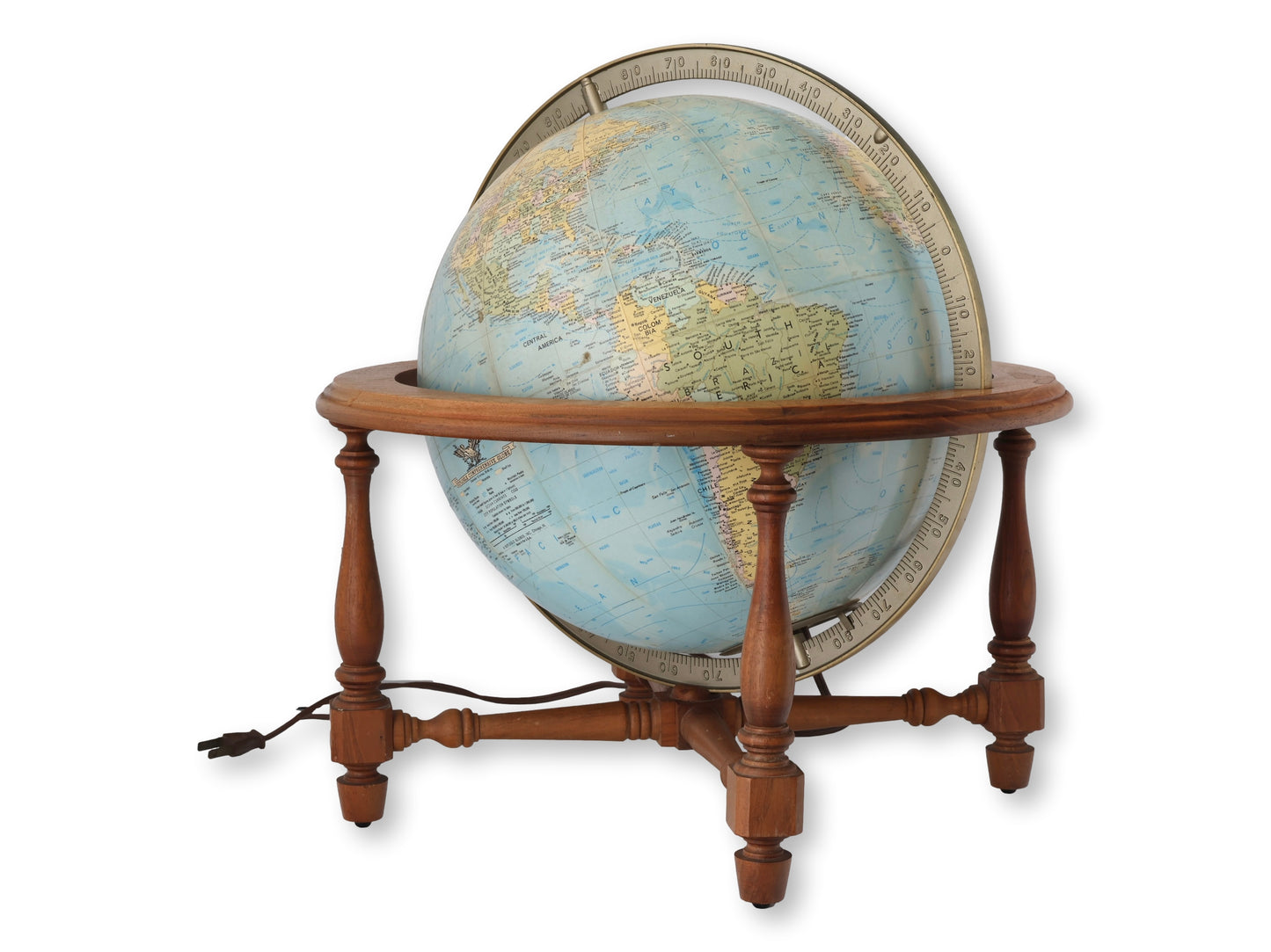 Vintage Large Globe Lamp