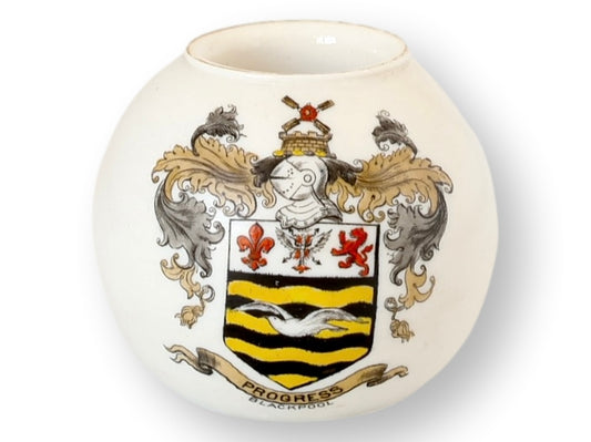 W.H. Goss Blackpool Crested China Match Striker