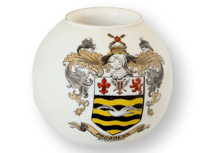 W.H. Goss Blackpool Crested China Match Striker