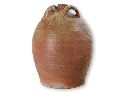 Antique French Glazed Terracotta Confit Jug