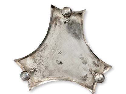 Victorian Stag Head Silverplate Centerpiece Vase