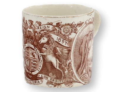 1897 Queen Victoria Diamond Jubilee Mug