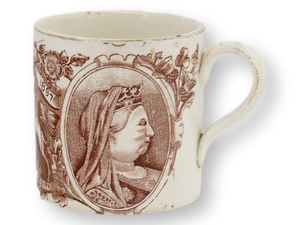 1897 Queen Victoria Diamond Jubilee Mug