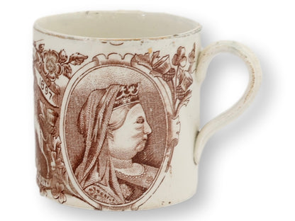 1897 Queen Victoria Diamond Jubilee Mug