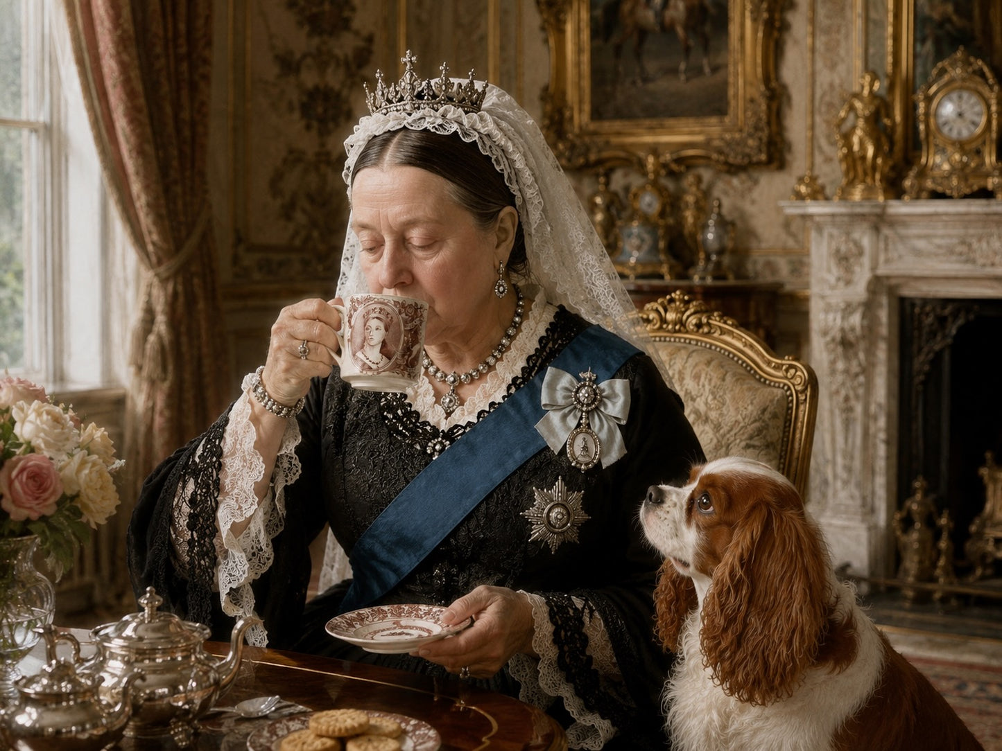 1897 Queen Victoria Diamond Jubilee Mug