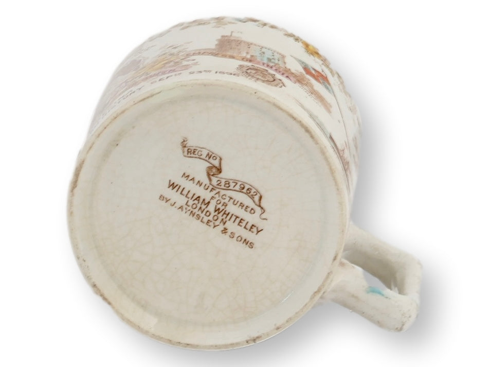 1897 Queen Victoria Diamond Jubilee Commemorative Mug