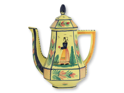 French Quimper Coffee Pot