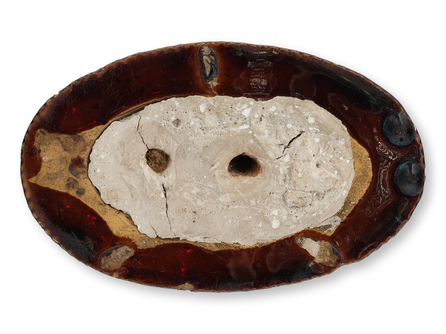 Early 19th Rockingham Glaze Lion