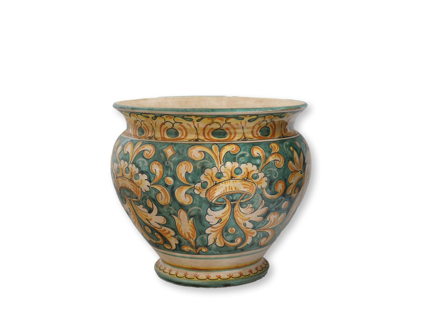 Large Italian Faience Planter