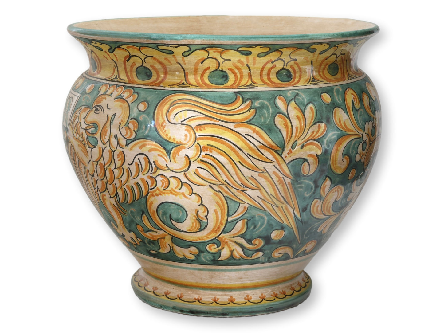 Large Italian Faience Planter