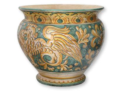 Large Italian Faience Planter