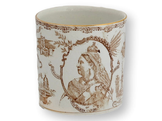 1896 Queen Victoria Diamond Jubilee Commemorative Mug