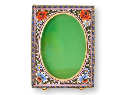 Midcentury Italian Micromosaic Picture Frame