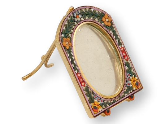 Midcentury Italian Micromosaic Picture Frame