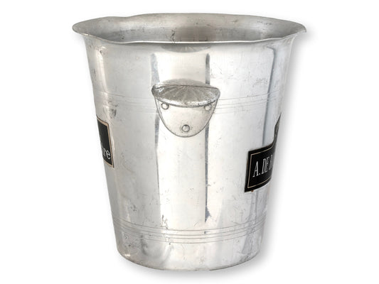 Vintage French Double-Branded Champagne Bucket