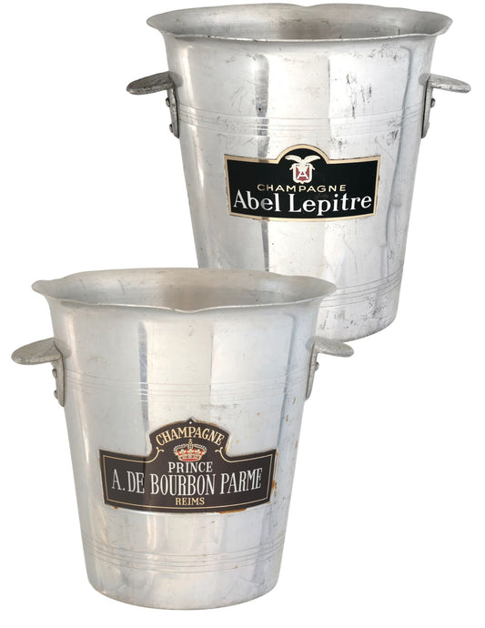 Vintage French Double-Branded Champagne Bucket