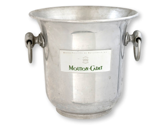 Vintage French Mouton-Cadet Champagne Bucket