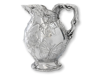 Arthur Court Large Butterfly Pitcher