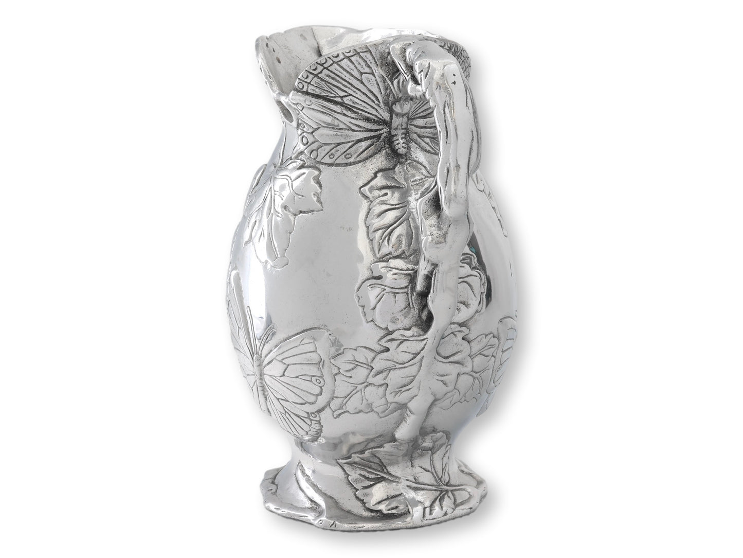 Arthur Court Large Butterfly Pitcher