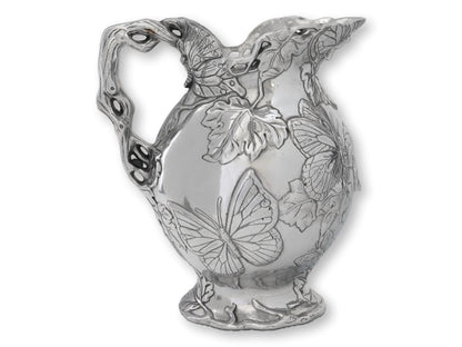 Arthur Court Large Butterfly Pitcher