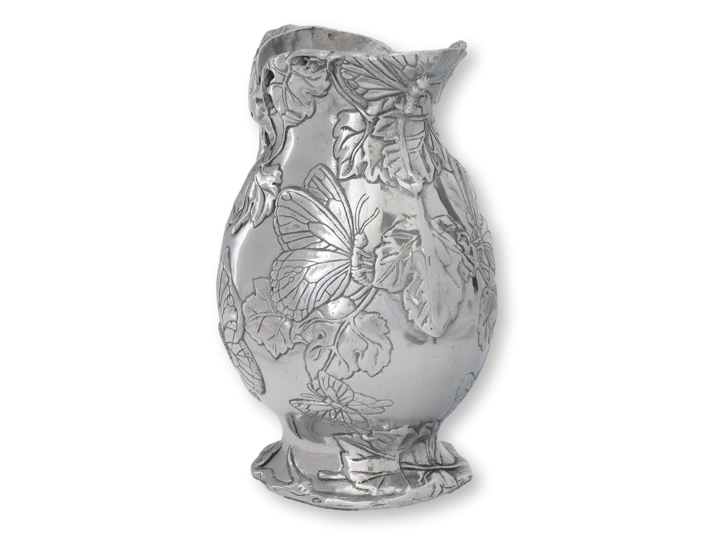 Arthur Court Large Butterfly Pitcher