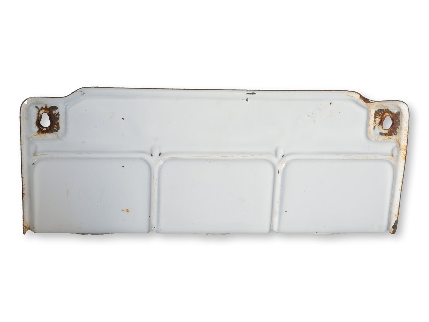 French Enamelware Hanging Laundry Soap Stand