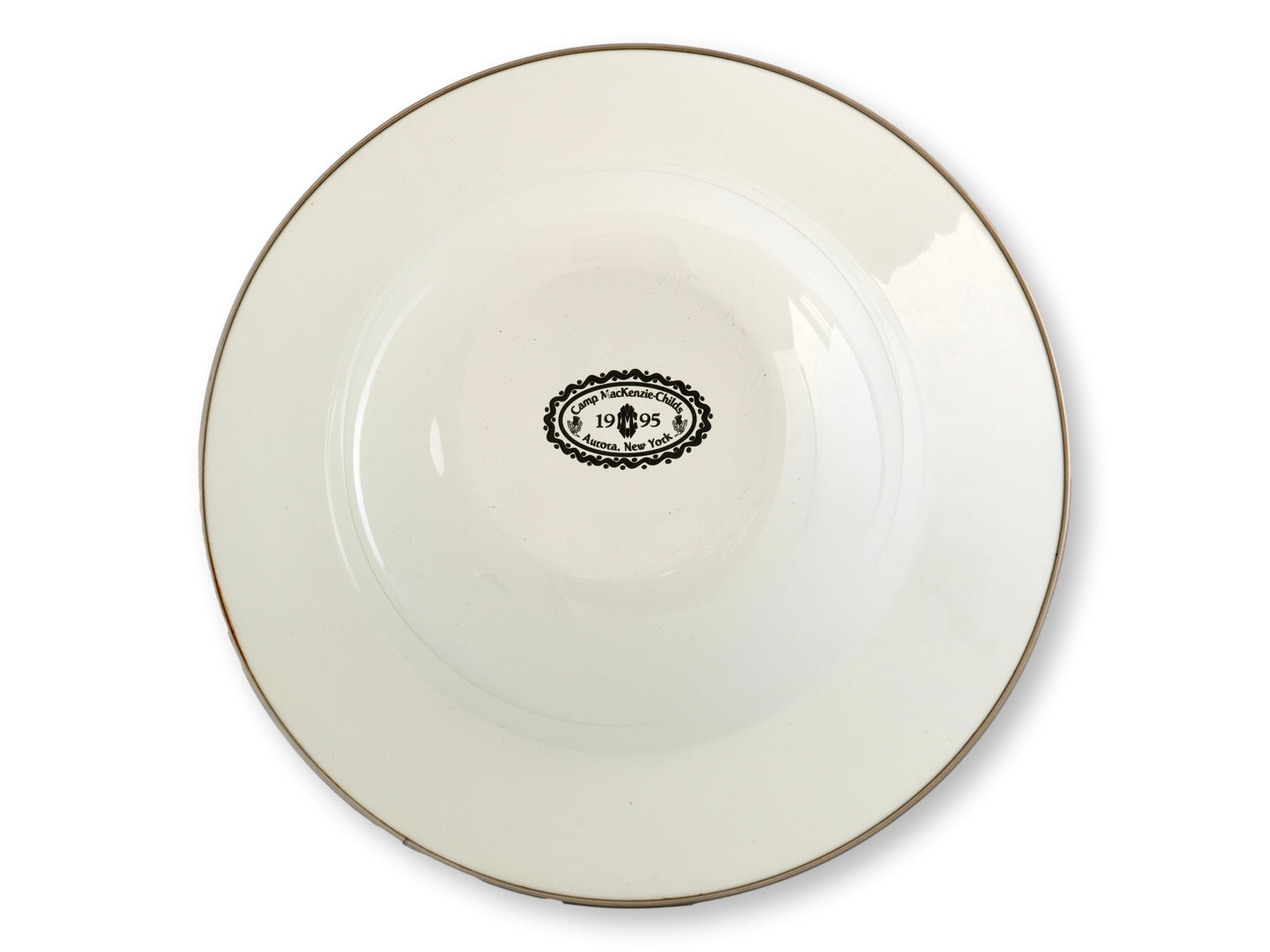 Camp MacKenzie-Childs Enamel Serving Bowl