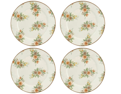 Set of 4 MacKenzie-Childs 12 Inch Dinner Plates or Chargers