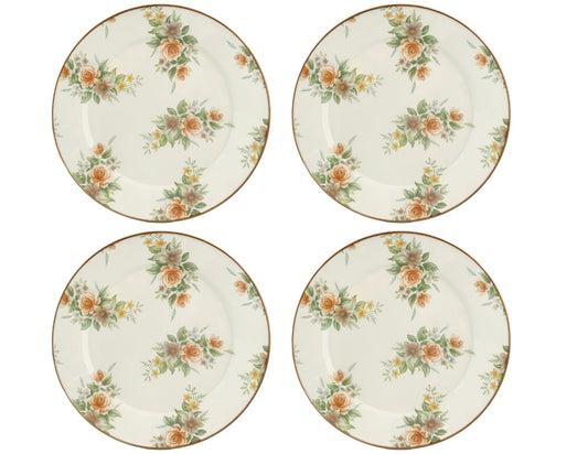 Set of 4 MacKenzie-Childs 12 Inch Dinner Plates or Chargers
