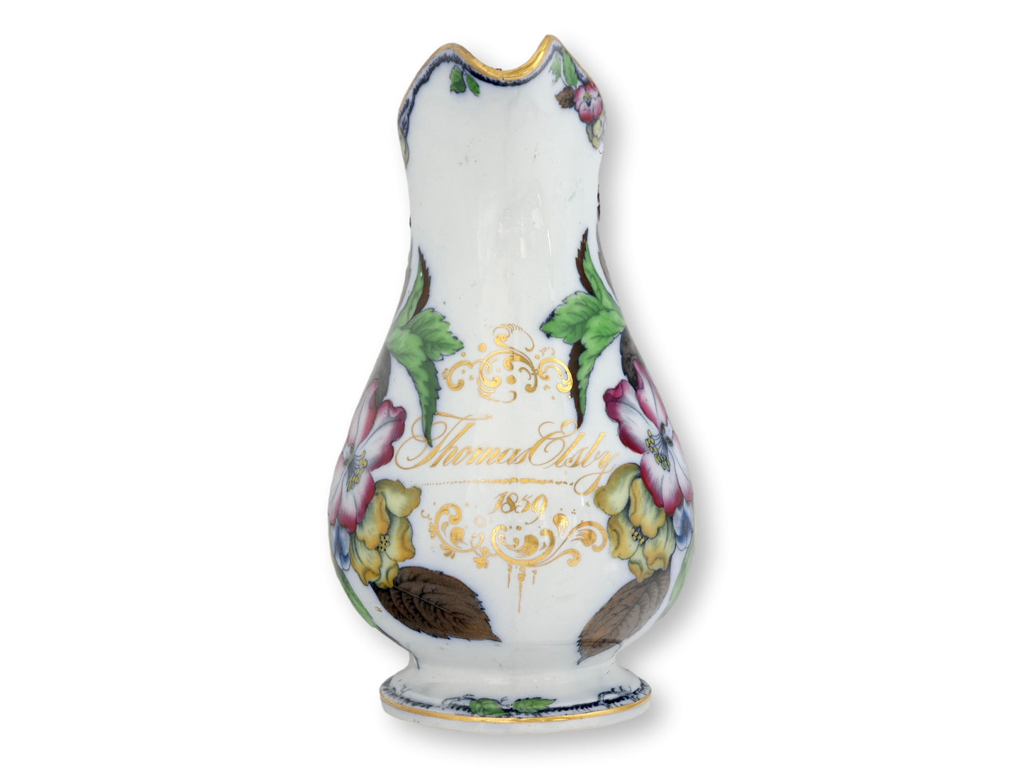 1859 English Birth Commemorative Jug