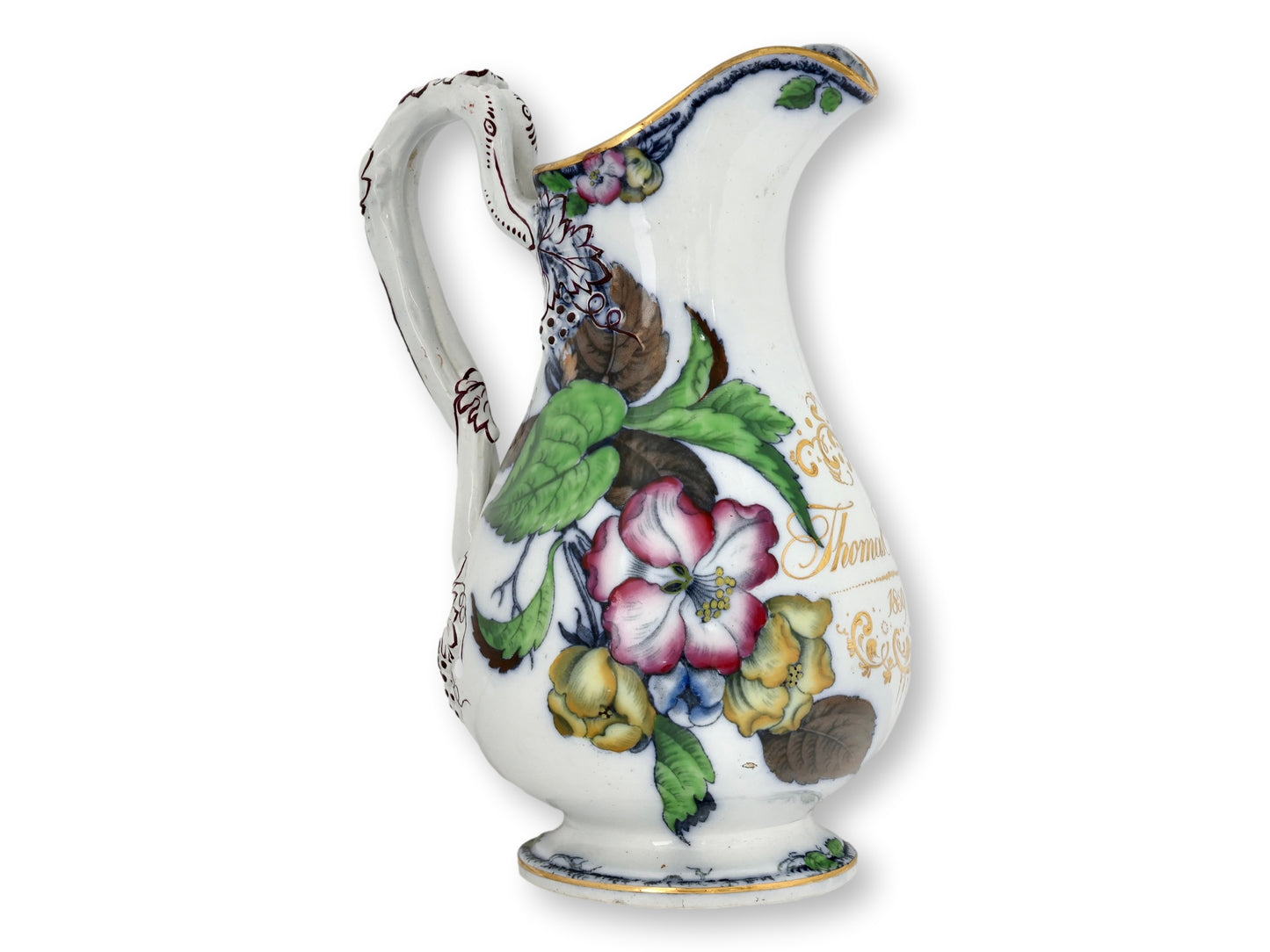 1859 English Birth Commemorative Jug