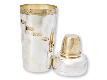 1930s Napier "Dial a Drink" Cocktail Shaker
