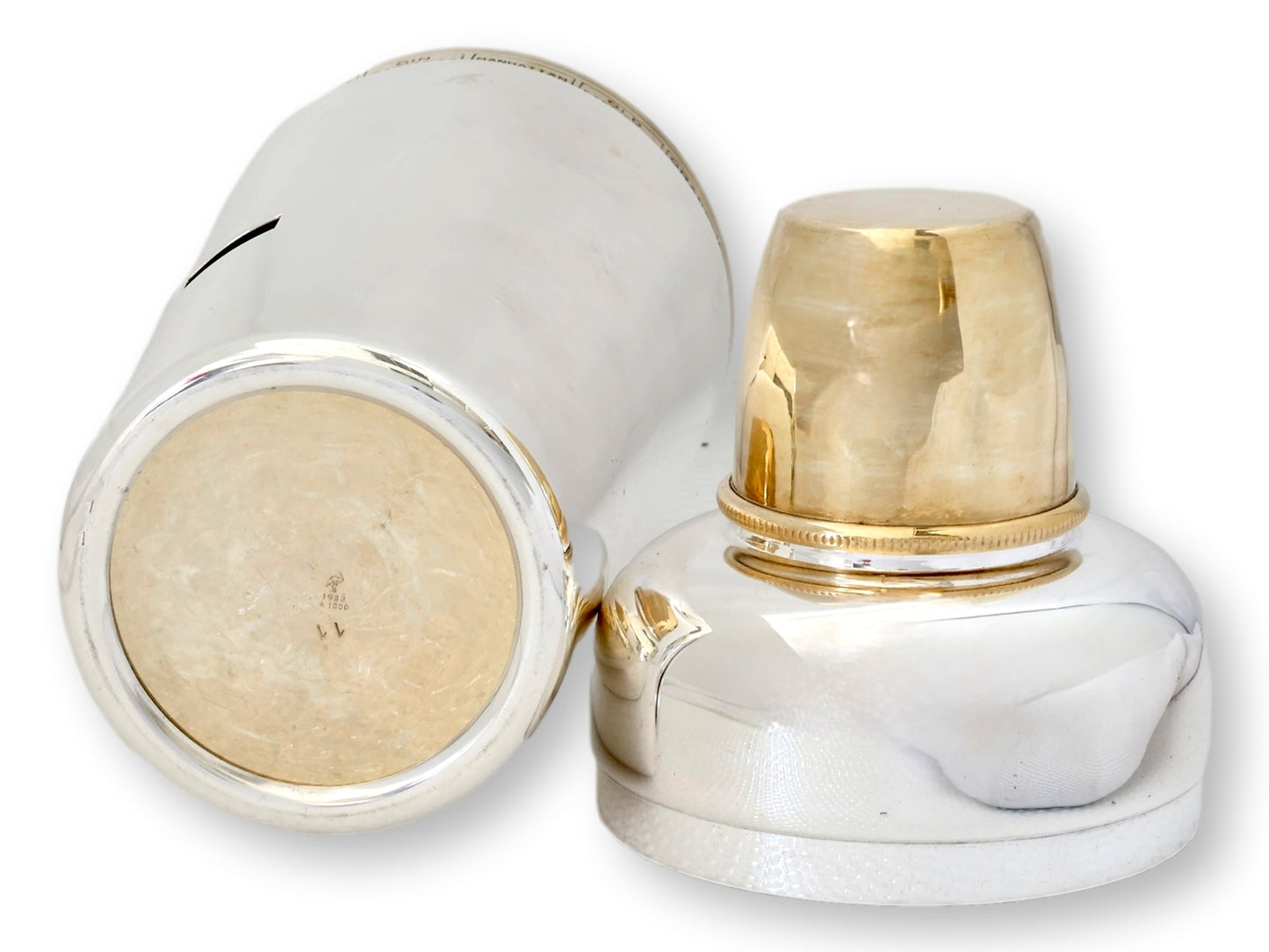 1930s Napier "Dial a Drink" Cocktail Shaker