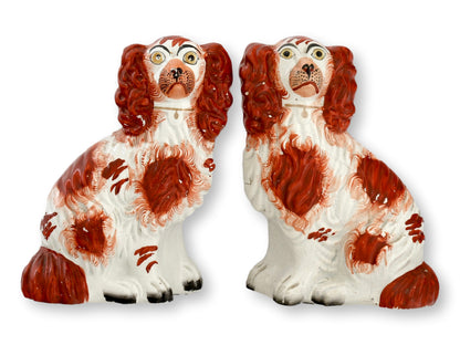 c. 1860s English Victorian #4 King Charles Spaniel Dogs
