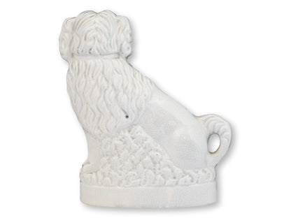 c. 1850s English Victorian King Charles Spaniel Basket Dog