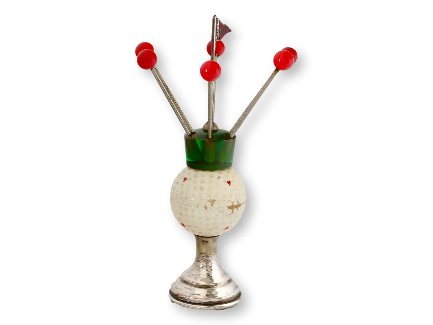 Midcentury Golf Theme Cocktail Pick Set