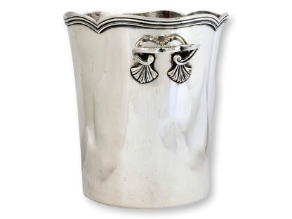 19th French Silverplate Ice Bucket