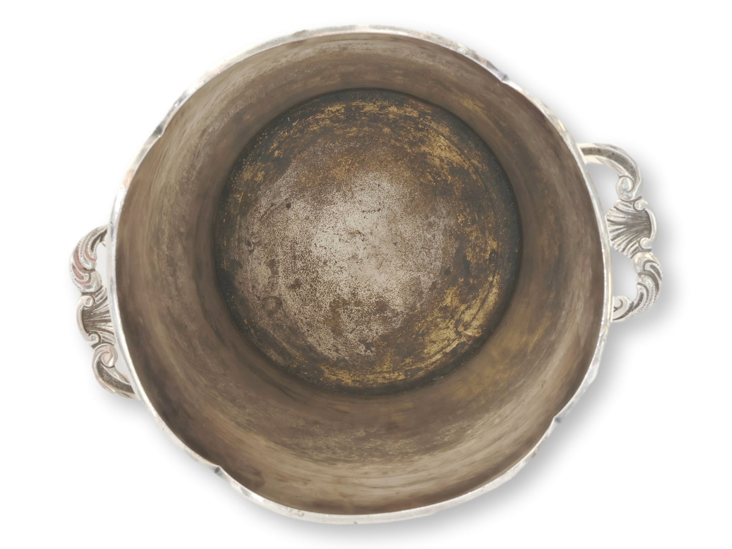 19th French Silverplate Ice Bucket
