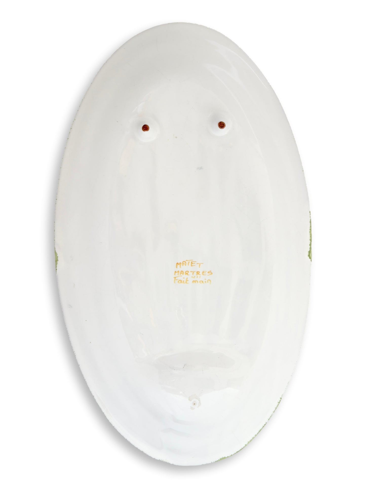 French Faience Asparagus Serving Platter