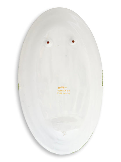 French Faience Asparagus Serving Platter