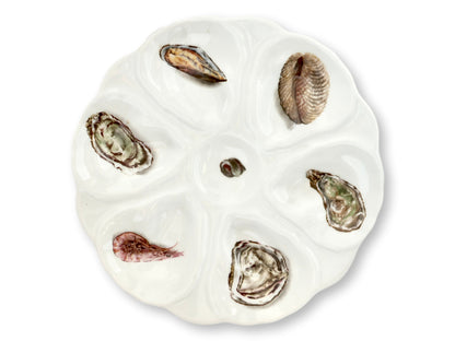 Midcentury Atelier du Tabalou Limoges Oyster & Escargot Service