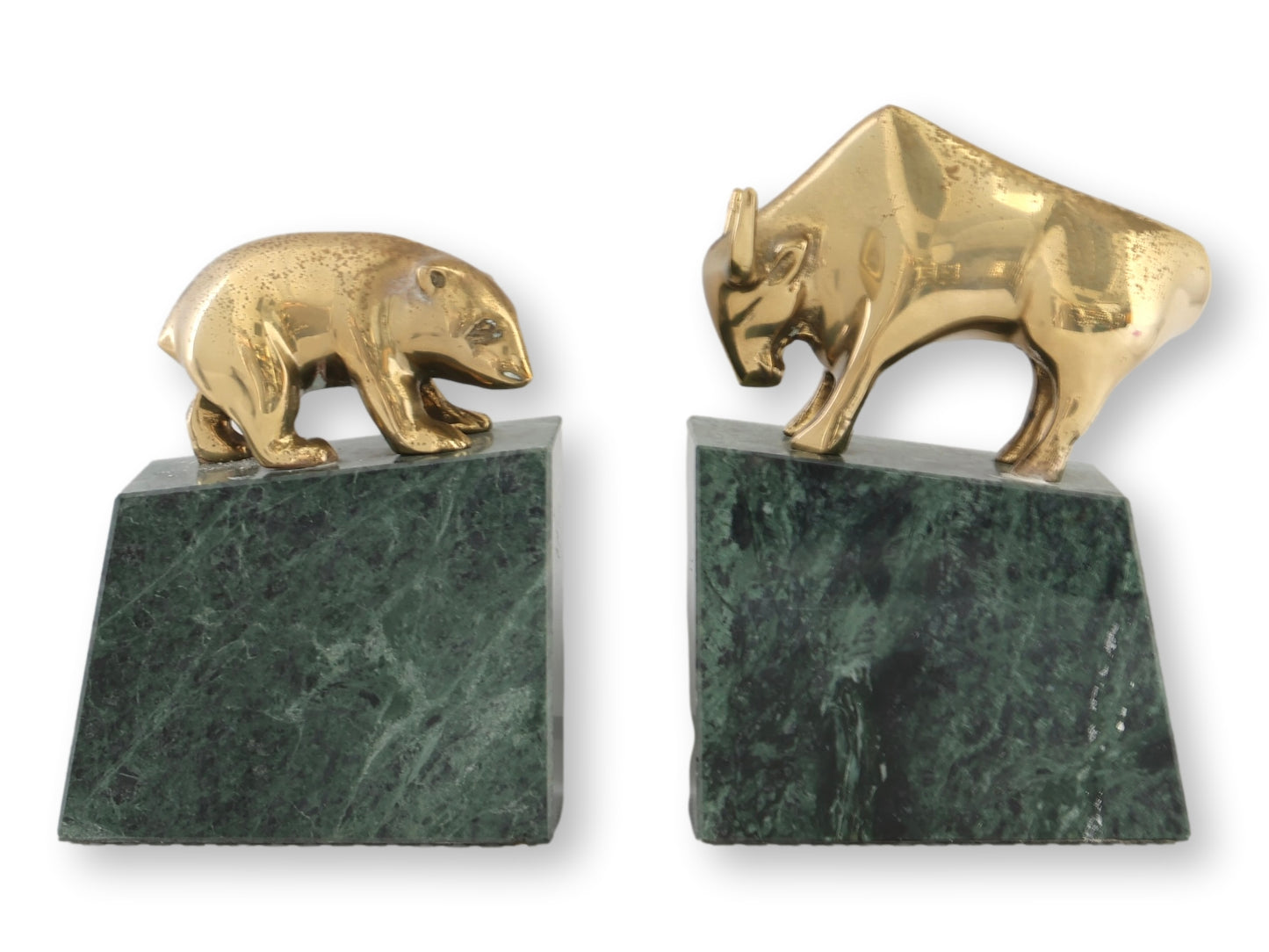 Bull & Bear Wall Street Bookends