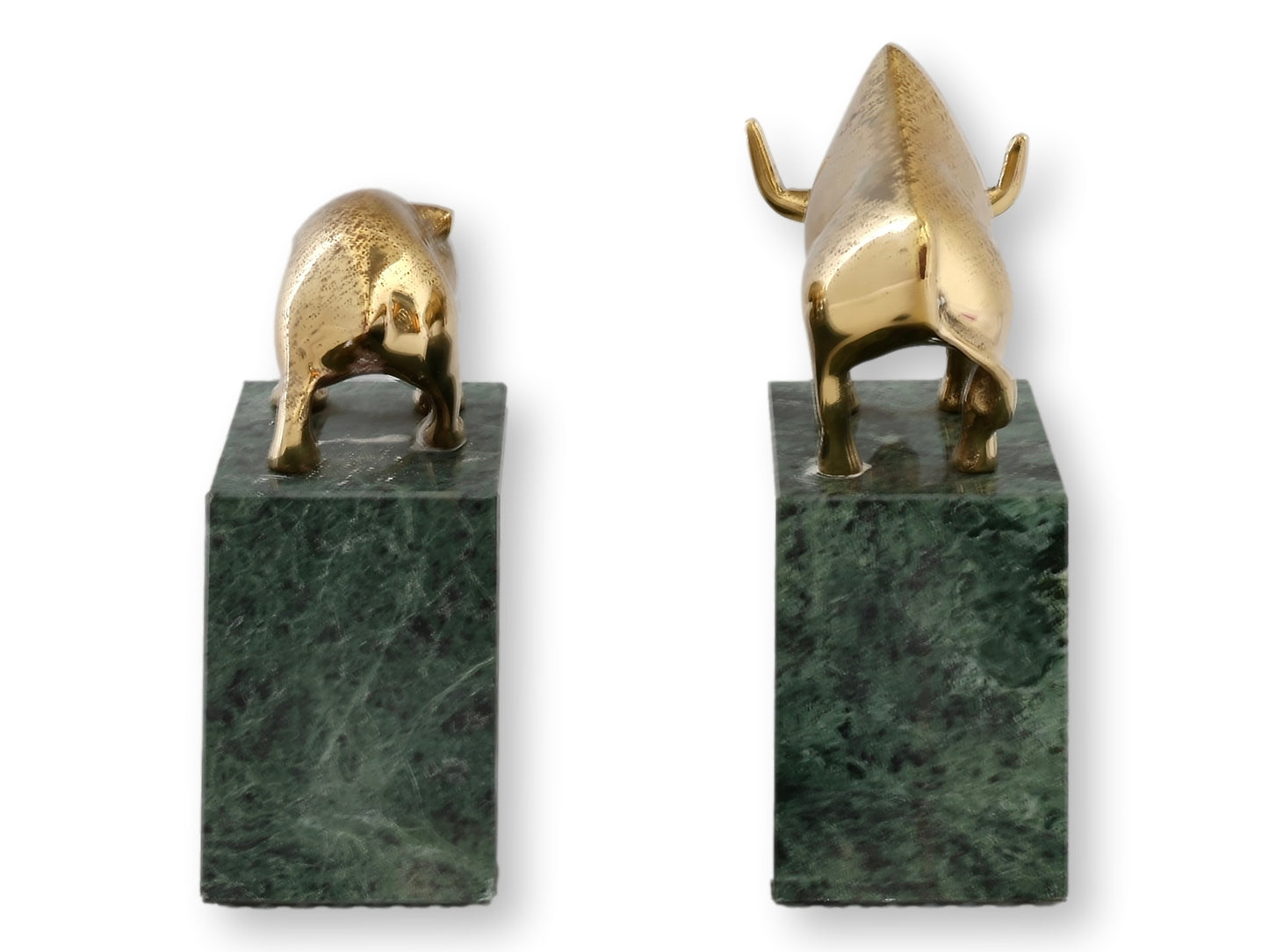 Bull & Bear Wall Street Bookends