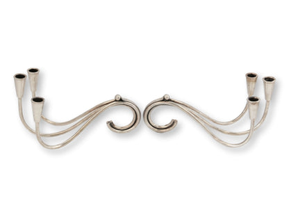 MCM Danish Candle Holders - Carl Frederik Christiansen