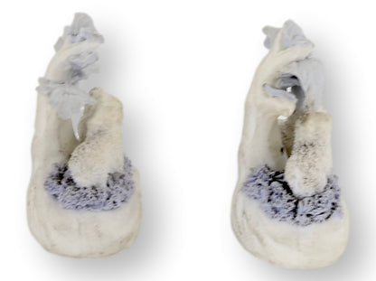 Anitque Miniature Bisque Staffordshire Lambs