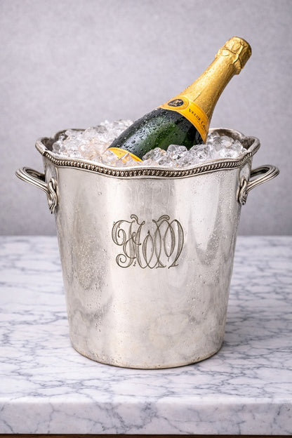Antique Elkington Silverplate Champagne Bucket