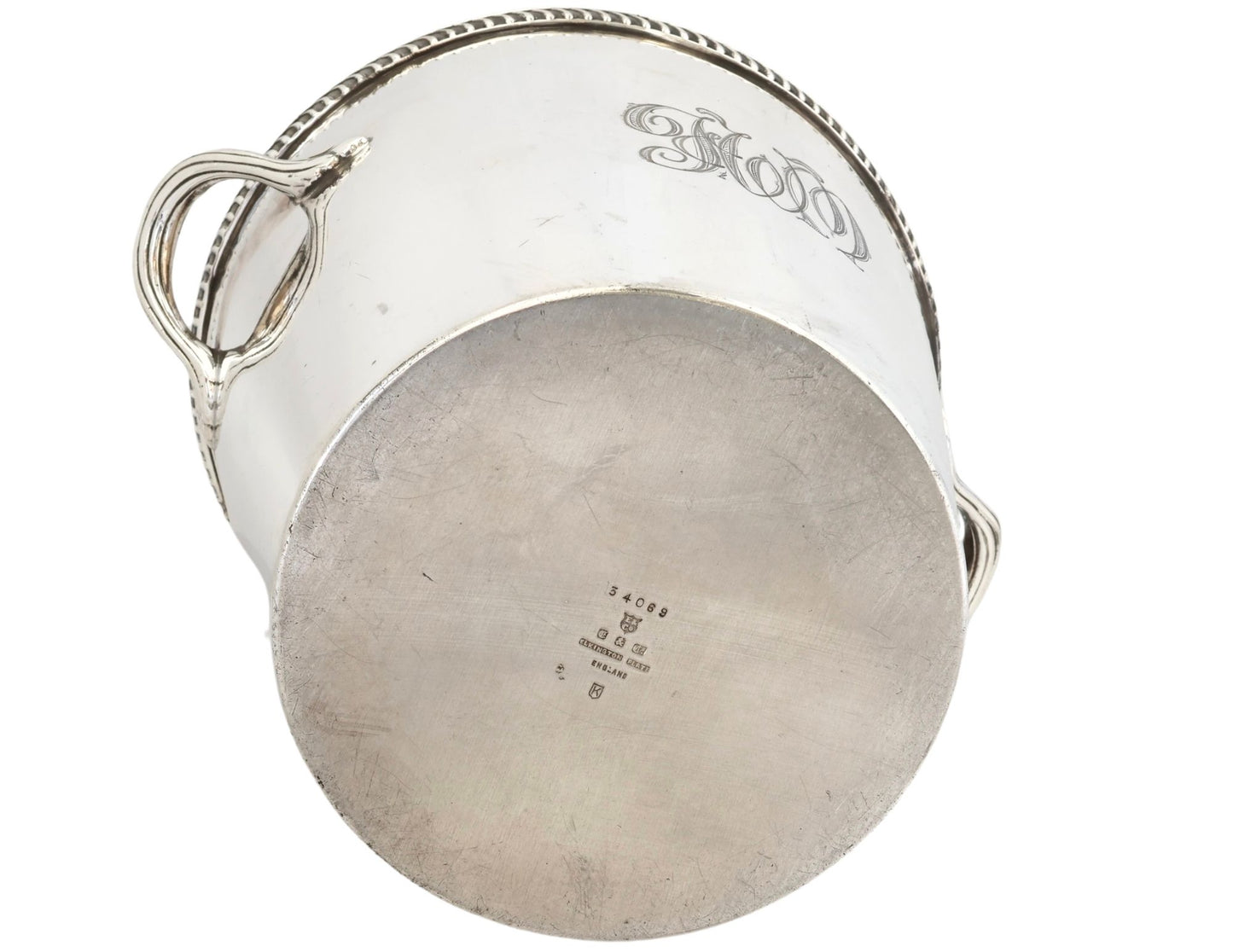 Antique Elkington Silverplate Champagne Bucket