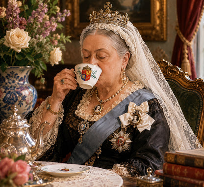 1887 Queen Victoria Jubilee Cup and Saucer