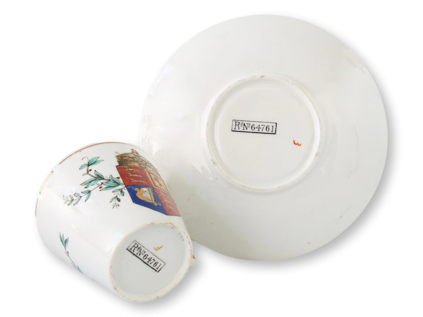 1887 Queen Victoria Jubilee Cup and Saucer